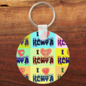 I love Kenya.png キーホルダー (正面)