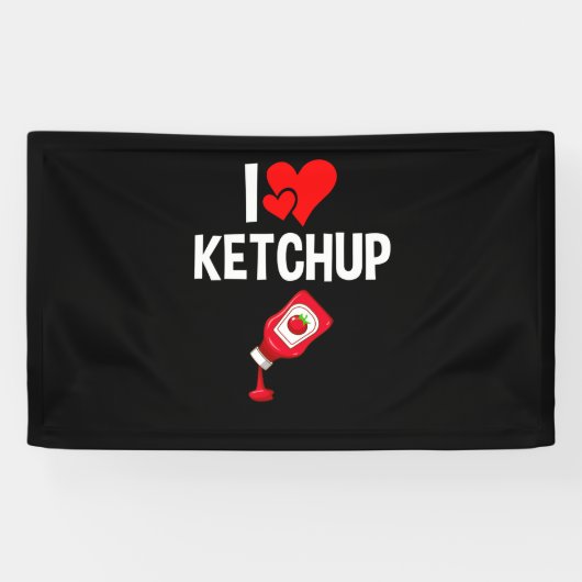 I love Ketchup 横断幕 (横)