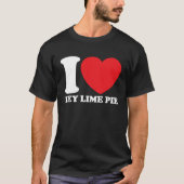 I Love Key Lime Pie Tシャツ (正面)