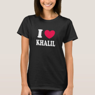 I Love Khalil Tシャツ