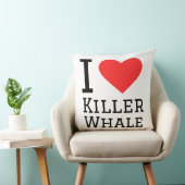 I love killer whale クッション (椅子)