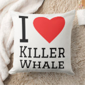 I love killer whale クッション (ブランケット)