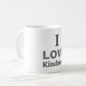 I Love Kindness Coffee Mug コーヒーマグカップ (正面左)