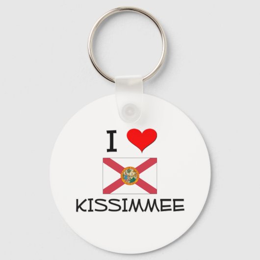 I Love KISSIMMEE Florida キーホルダー (正面)