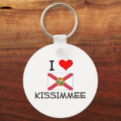 I Love KISSIMMEE Florida キーホルダー (正面)