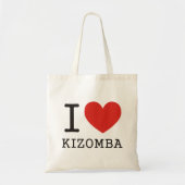 I love Kizomba トートバッグ (正面)