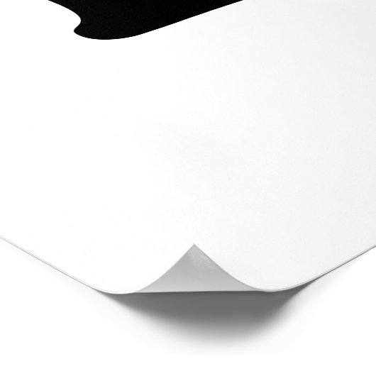 I Love Korean BBQ (고기구이) ポスター (角)