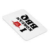 I Love Korean BBQ (고기구이) マグネット (右側)