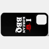 I Love Korean BBQ (고기구이) Case-Mate iPhoneケース (裏面 (横))