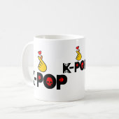 ♥I love KPop Fabulous Commuter& コーヒーマグカップ (正面左)
