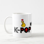 ♥I love KPop Fabulous Commuter& コーヒーマグカップ (左)