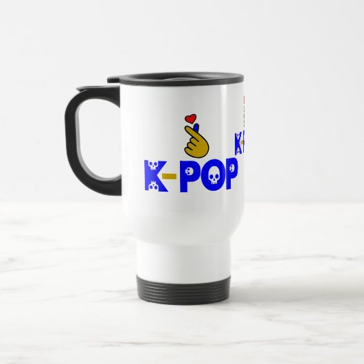 ♥I love KPop Fabulous Commuter& トラベルマグ (左)