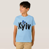 I Love Kyiv, Україна, Ukraine Tシャツ (正面フル)