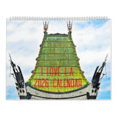 I LOVE L.A. 2026 Calendar カレンダー (カバー)