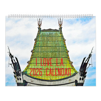 I LOVE L.A. 2026 Calendar カレンダー