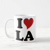 I Love LA コーヒーマグカップ (左)