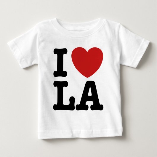 I Love LA ベビーTシャツ (正面)