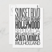 I Love LA ポストカード (正面/裏面)