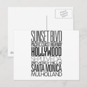 I Love LA ポストカード (正面/裏面)