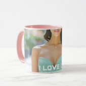 I LOVE LA - ロサンゼルス - LOVE FROM USA マグカップ (正面左)