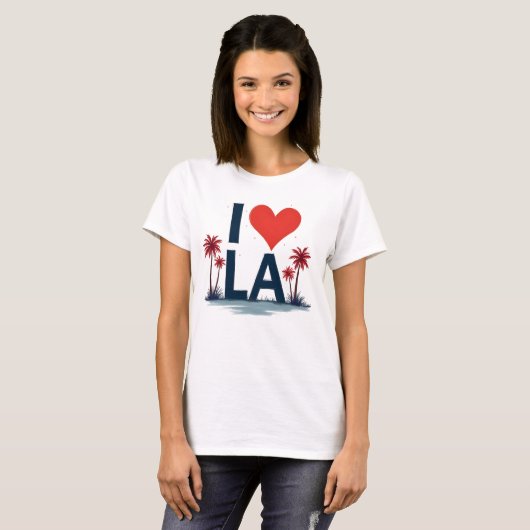 I love LA Tシャツ (正面フル)