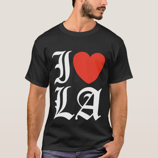 I Love LA Tシャツ (正面)