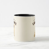 I Love Labradors Mug – Hand-Drawn Illustration マグカップ (中央)