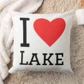 I love lake クッション (ブランケット)