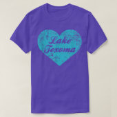 I Love Lake Teoma, Oklahoma Camping Gift Tシャツ (デザイン正面)