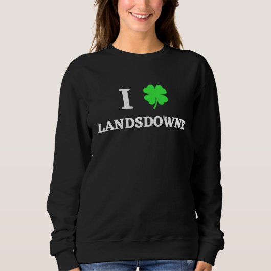 I LOVE LANDSDOWNE スウェットシャツ (正面)