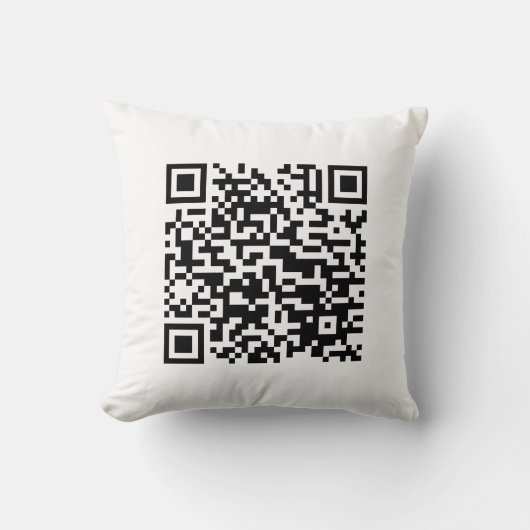 I Love Laos (Khoy Huk Lao)フラグQRコード |ラオギーク クッション (正面)