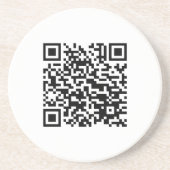 I Love Laos (Khoy Huk Lao)フラグQRコード |ラオギーク コースター (正面)