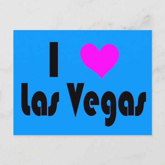 I Love Las Vegasポストカード ポストカード (正面)