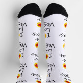 I Love Las Vegas ソックス (上部)