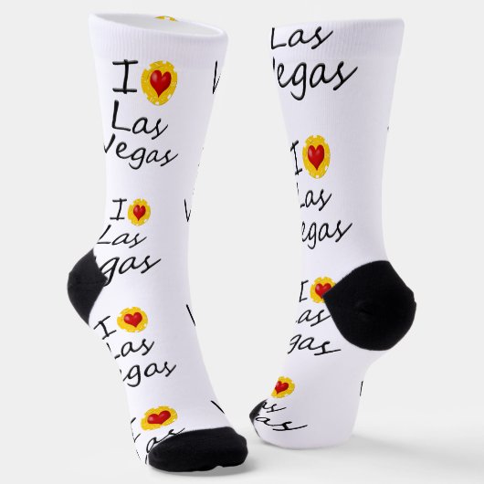 I Love Las Vegas ソックス (傾斜あり)