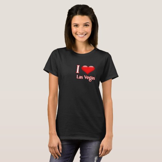 I Love Las Vegas Tシャツ (正面フル)