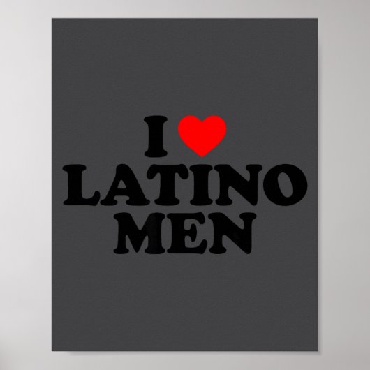 I Love Latino Men ポスター (正面)