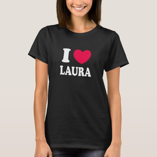 I Love Laura Tシャツ (正面)