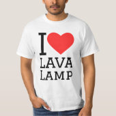 I love lava lamp tシャツ (正面)