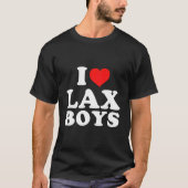 I Love Lax Tシャツ (正面)