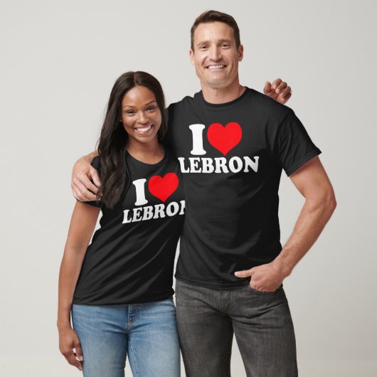 I Love Lebron IハートLebron Tシャツ (ユニセックス)
