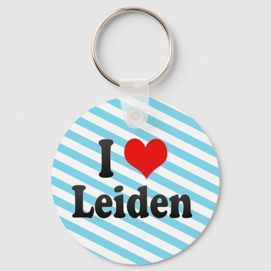 I Love Leiden、オランダ キーホルダー (正面)