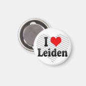 I Love Leiden、オランダ マグネット (正面/裏面)