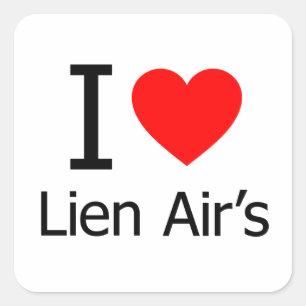 I Love Lien Air's スクエアシール