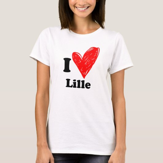 I love Lille Tシャツ (正面)