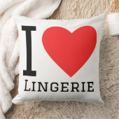 I love lingerie クッション (ブランケット)