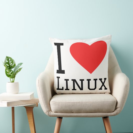 I love linux クッション (椅子)