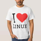 I love linux tシャツ (正面)