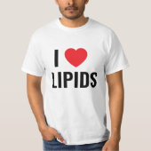 I love lipids T-Shirt Tシャツ (正面)