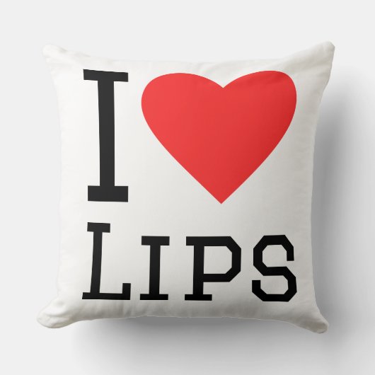 I love lips クッション (正面)